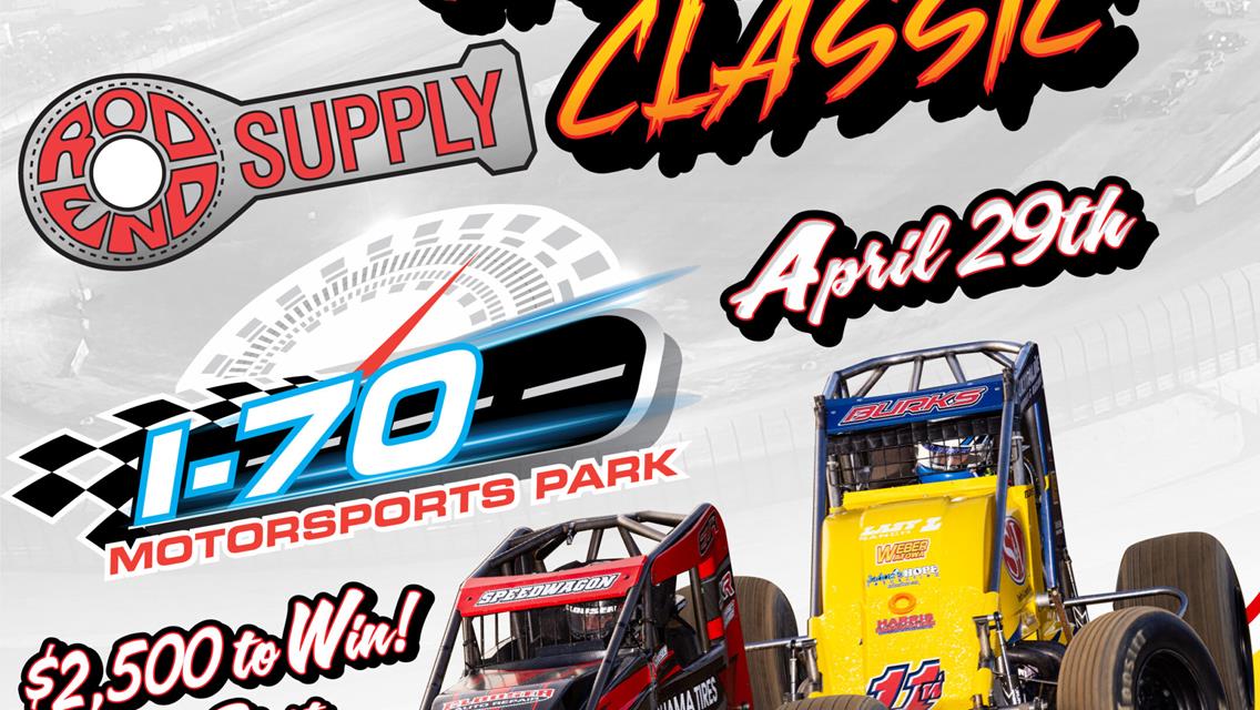 I-70 WELCOMES ROD END SUPPLY AS TITLE SPONSOR OF SEASON OPENER