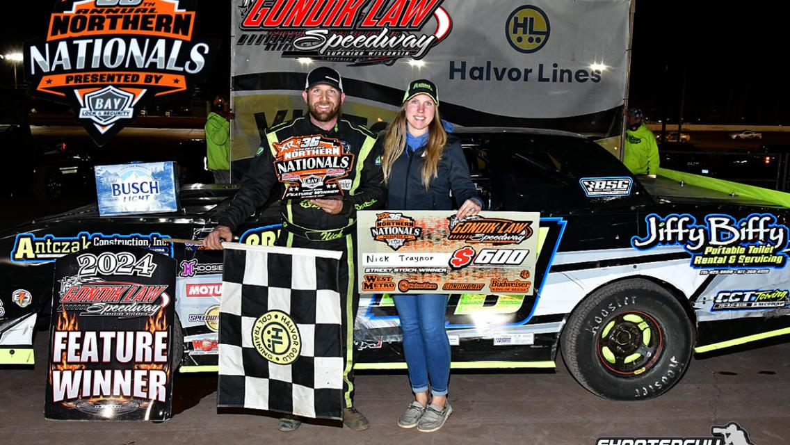 Hron, Carlson, Traynor, Schelitzche Open 36th Northern Nationals with Feature Wins