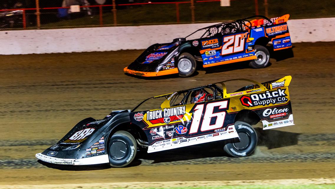 Lucas Oil Speedway (Wheatland, MO) – Lucas Oil Late Model Dirt Series – Show-Me 100 – May 22nd-24th, 2025. (Heath Lawson Photo)
