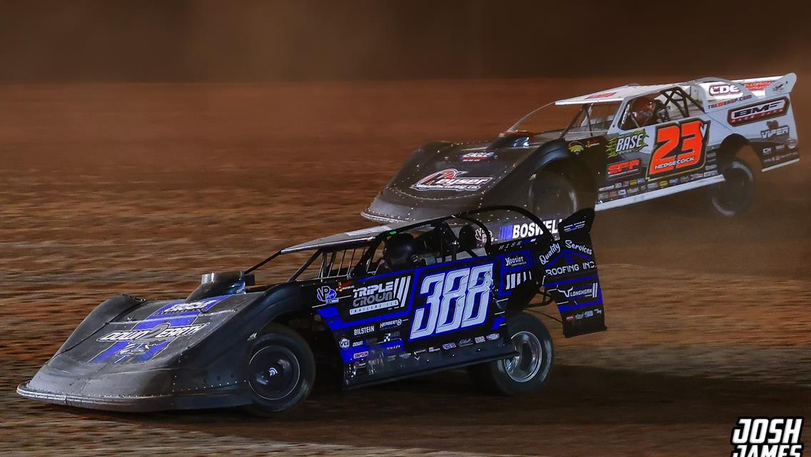 I-75 Raceway (Sweetwater, TN) – Hunt the Front Super Dirt Series – Championship Kickoff – March 8th, 2025. (Josh James Artwork)