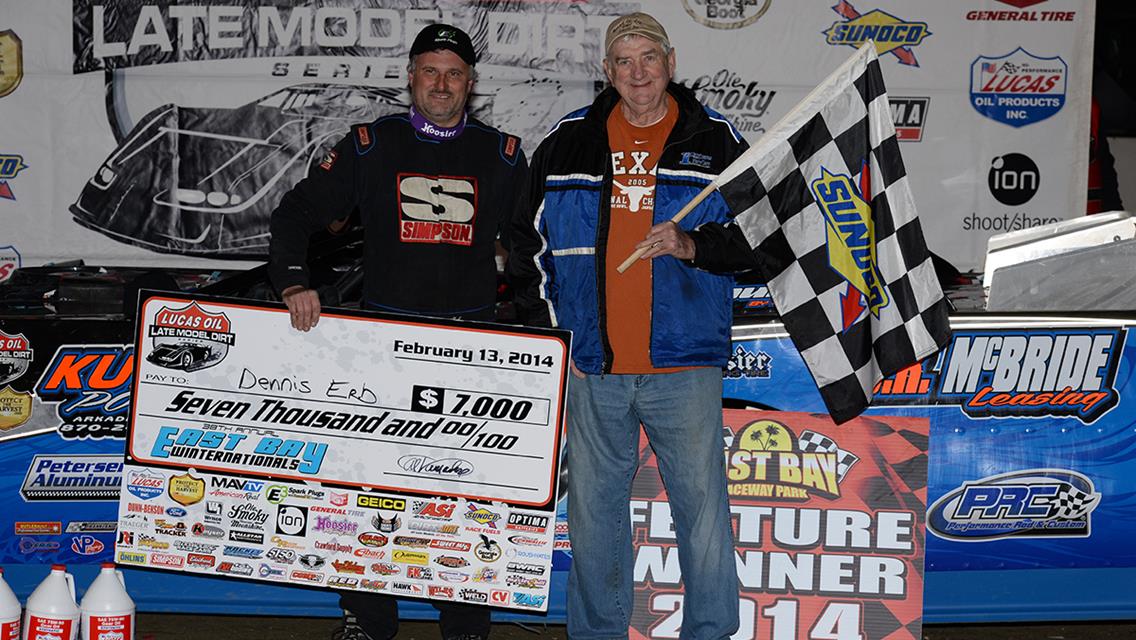 Dennis Erb Wins a Wild One at East Bay on Thursday Night