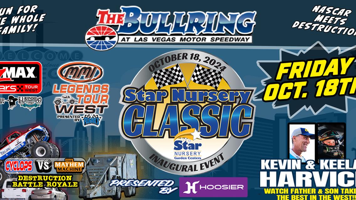 Spectator Tickets Now on Sale for CARS Tour West “Star Nursery Classic Presented by Hoosier Tire” at Las Vegas Motor Speedway