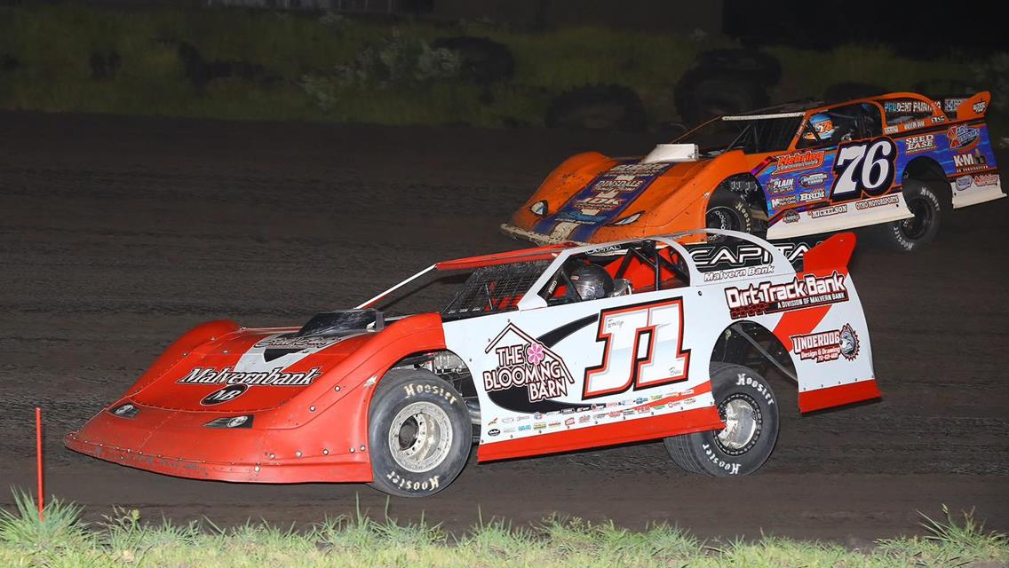 Adams County Speedway (Corning, IA) – Malvern Bank East / West Series – Ray Houck Memorial – July 27th, 2024. (Mike Ruefer Photo)