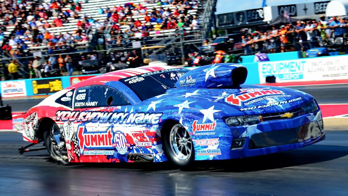 Haney Hopes NHRA Pro Mod Experience Leads to Bigger Things