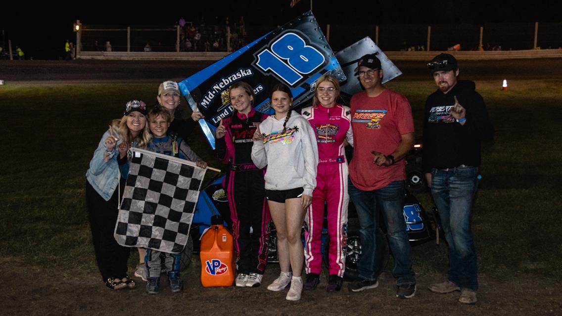 Roberts Doubles Up and Osantowski On Top at Washington Speedway with NOW600 Jayhusker Region!