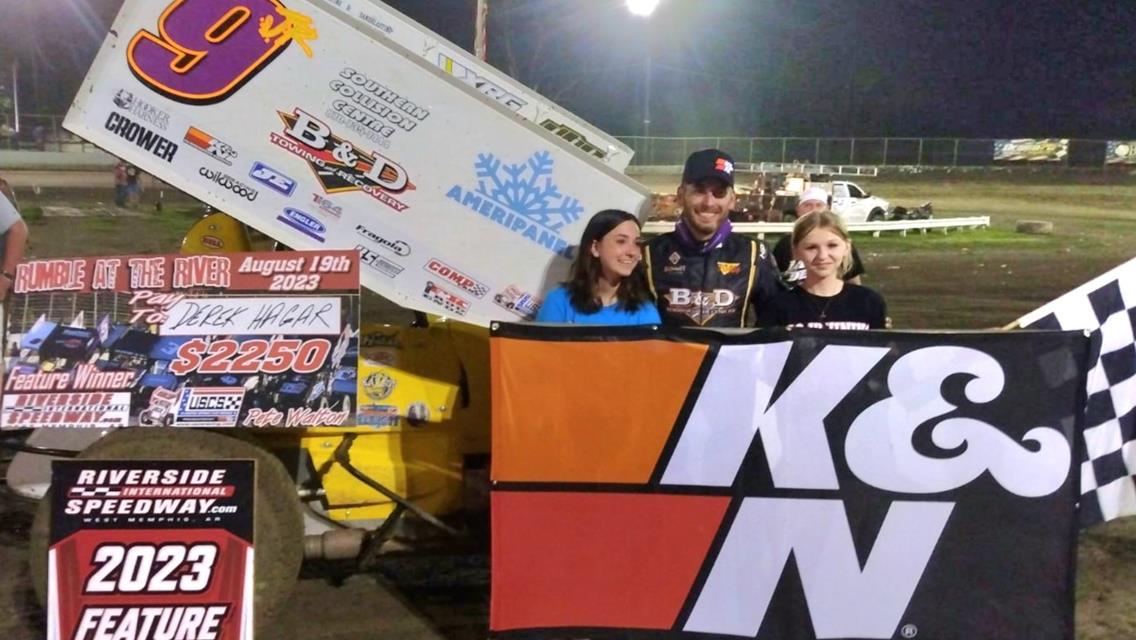 HAGAR HUSTLES TO EIGHTH USCS WIN OF THE SEASON AT &quot;THE DITCH&quot;