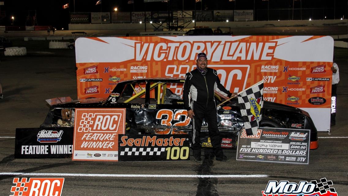 ANDY JANKOWIAK, ELDON KING, TIM WELSHANS AND TRISHA CONNOLLY ALL SCORE FIRST 2025 SERIES VICTORIES IN SEALMASTER 100 AT HOLLAND SPEEDWAY
