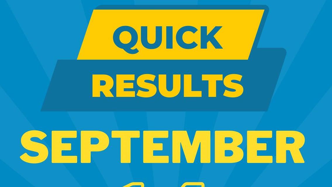 Quick Results - September 14, 2024