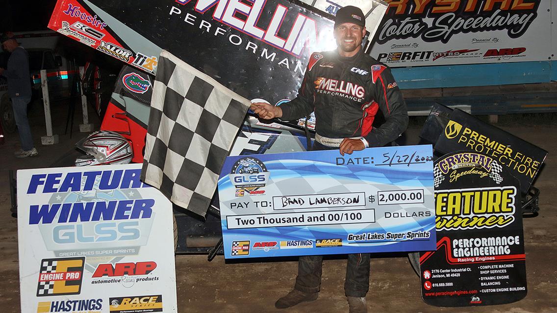 LAKIN RECOVERS AND BRAD LAMBERSON TAKES HOME THE WIN