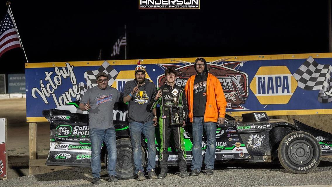 Blake Adams collects victories at Rice Lake and Granite City over busy weekend