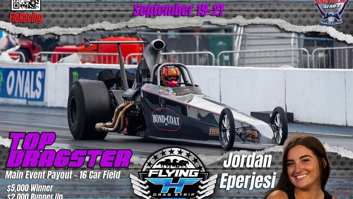 Jordan Eperjesi attending Smack Down 2024 in Top Dragster