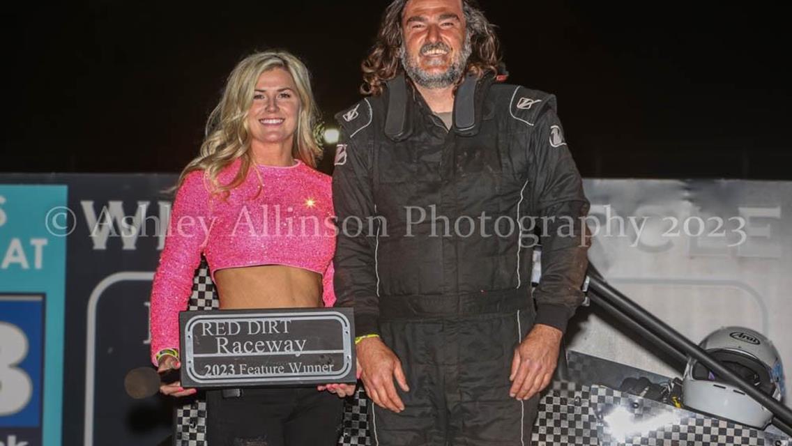 Bryce Redenbaugh Runs to NOW600 Weekly Racing Victory at Red Dirt Raceway!