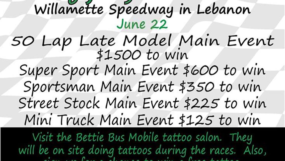 Willamette Speedway Back In Action This Weekend