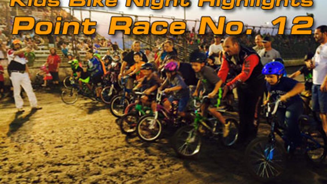 Kids Bike Night Highlights Point Race No. 12