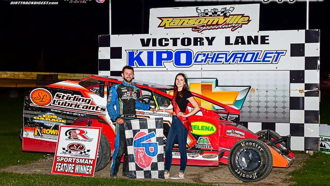 Brad Whiteside Collects Mackenzie Kulesza Memorial Checkered Flags