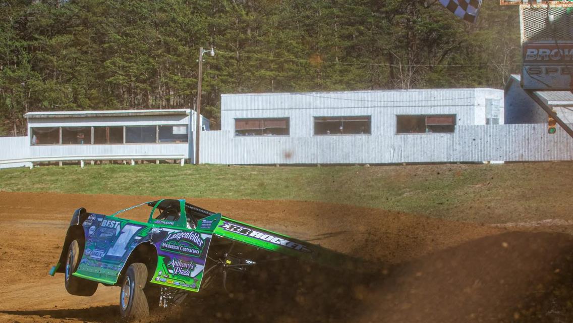 Brownstown Speedway (Brownstown, IN) – Lucas Oil Late Model Dirt Series – Indiana Icebreaker – March 22nd, 2025. (Ryan Roberts Photography)