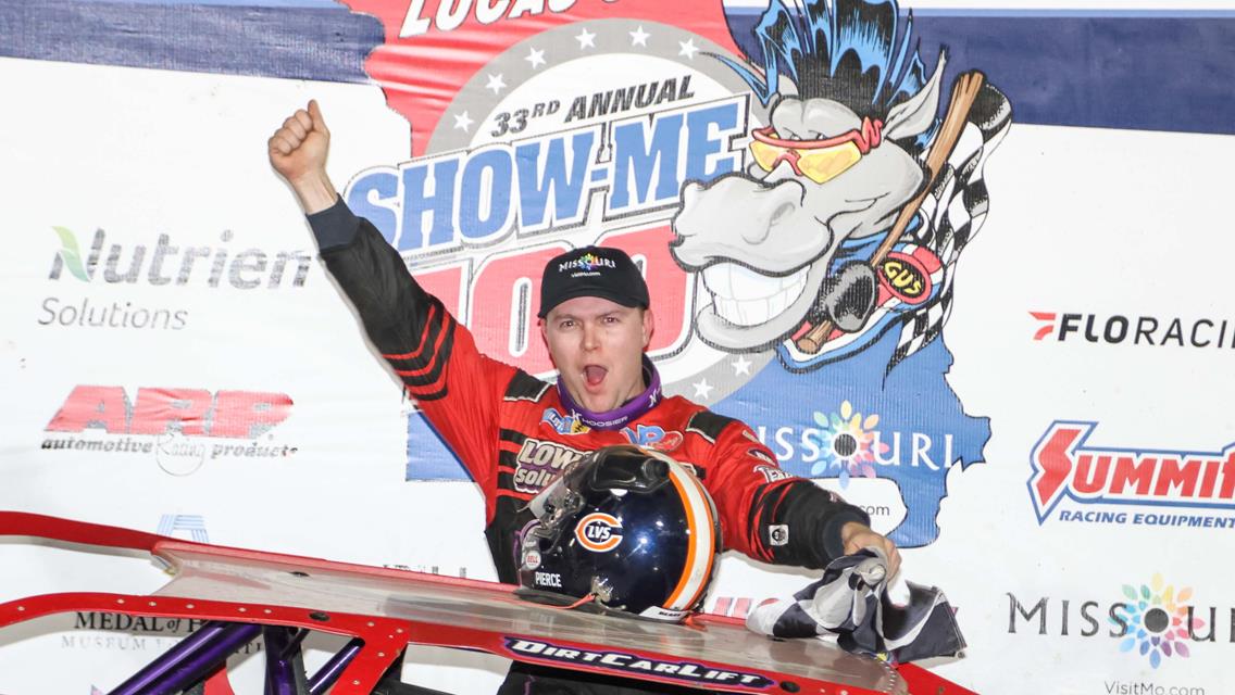 Pierce finds the groove, outruns Davenport to capture 33rd annual Show-Me 100