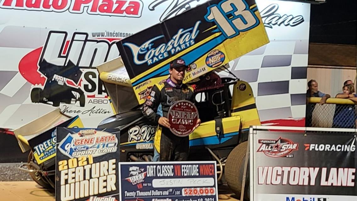 THRILLING DIRT CLASSIC VIII GOES TO JUSTIN PECK AND THE ALL STARS