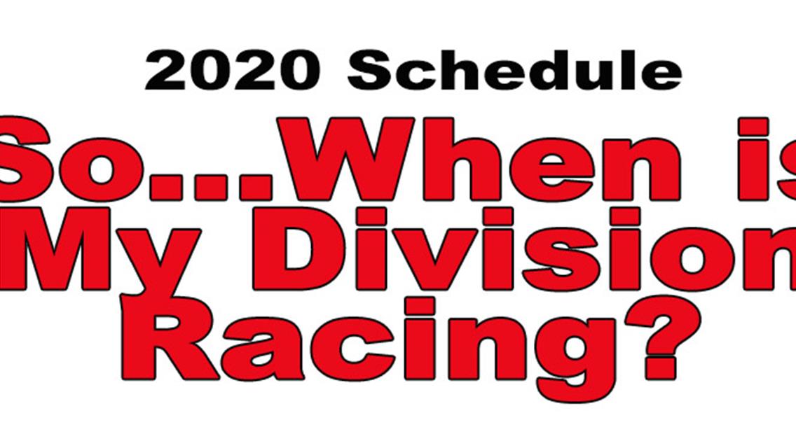 Schedule by Divisions