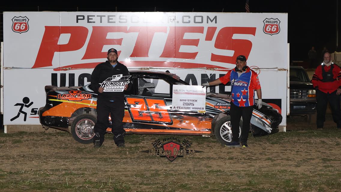 Weekly Racing results as the dirt is flying at the HUMMER
