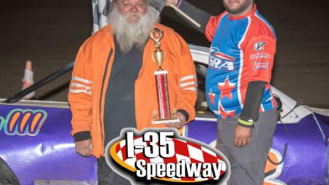 Taylor III, Kaufman, Schmidt, Willard, Cordray, Cadwallader, Bouzek and Bowers best competition at I-35 Speedway