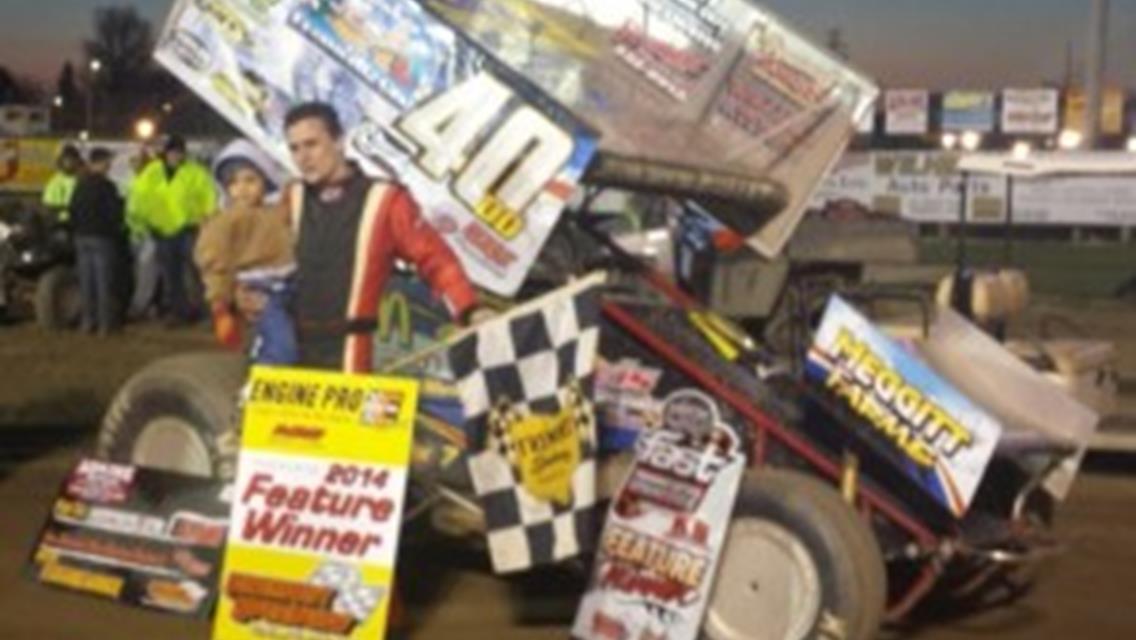 Caleb Griffith Wins Fremont FAST 410 Feature