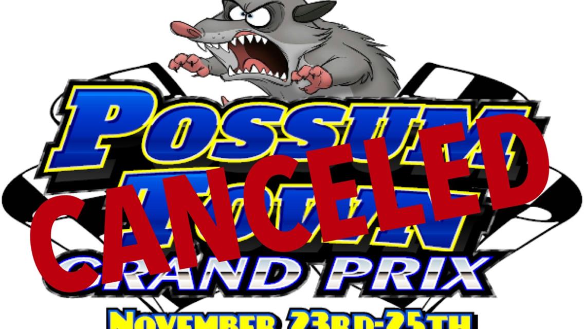 Possum Town Grand Prix Canceled