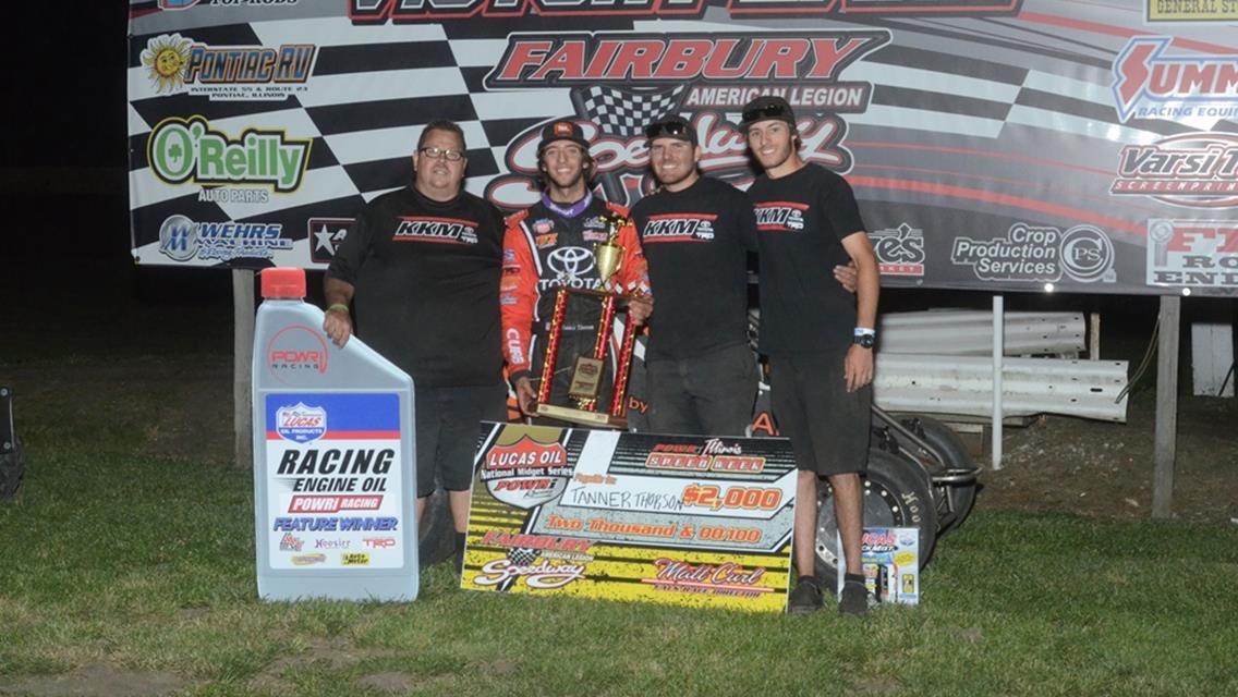 Thorson Takes FALS Last Lap Thriller