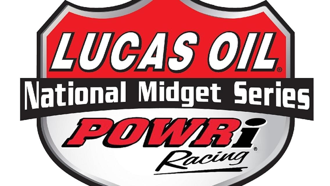 2016 POWRi Lucas Oil National Midget Series Schedule Released Featuring 30 Events