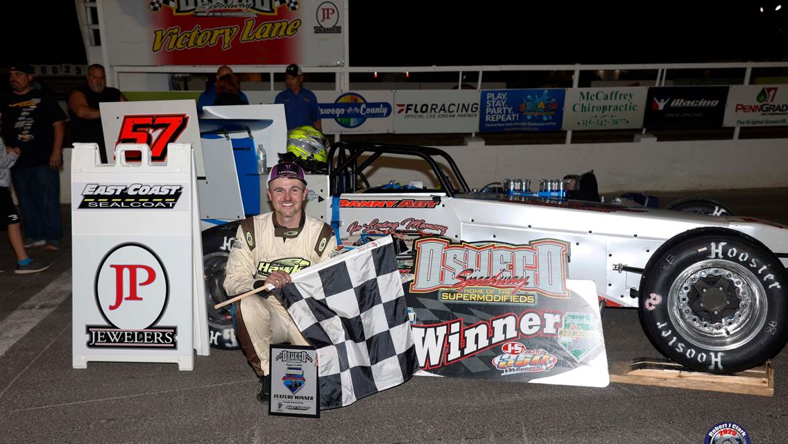 For Danny Abt: Dave Danzer Drives Tribute No. 57 to Emotional Victory Lane