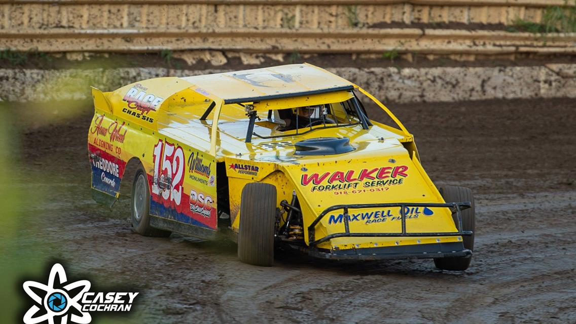 Clark, Davis, Rowe, Burger, and Pense Rule Saturday Action At Creek County Speedway