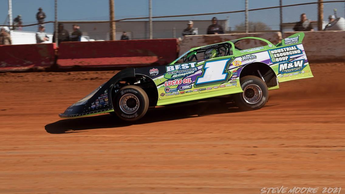 Erb attends March Madness at Cherokee Speedway