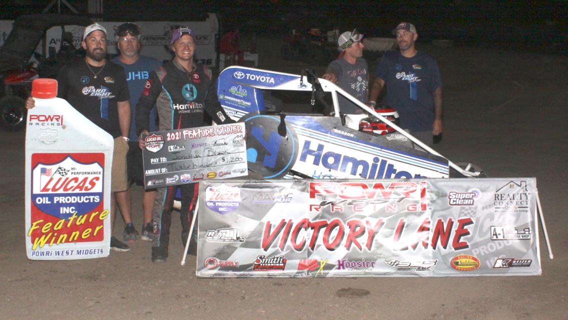 Beason Snags Third POWRi West Win on the Season