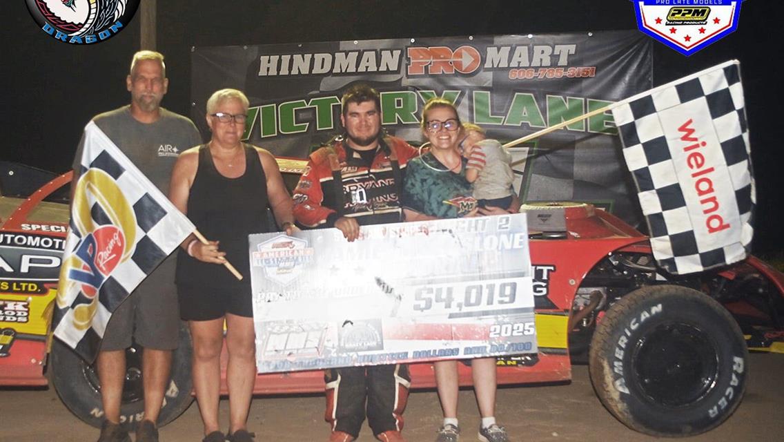 AJ Hicks wins at Willard; Tyler Hoy gets his first AAS Victory at Isom and Zach Sise takes home the Mini Points Fund with a Win at Lake Cumberland!