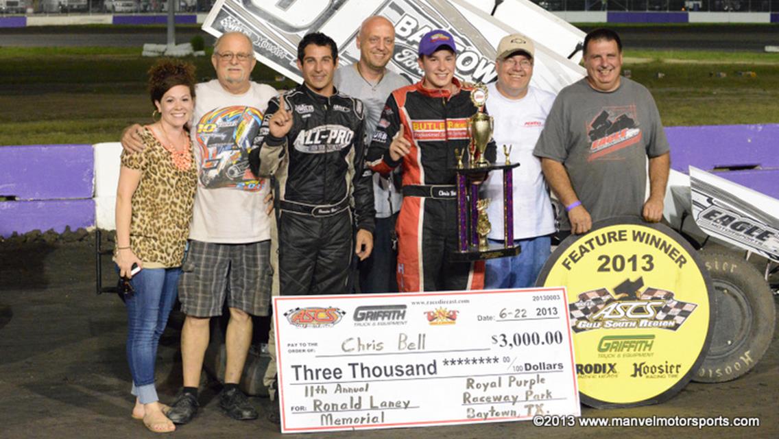 Bell wins Gulf South thriller at Baytown