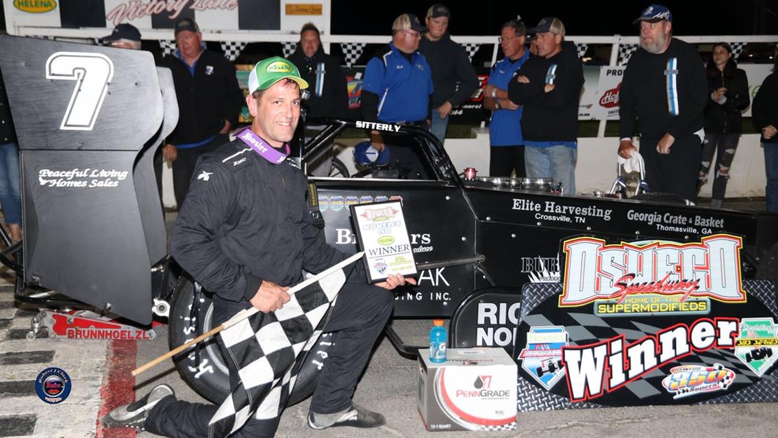 Otto Sitterly Passes Aric Iosue on Late Restart to Become First Repeat Novelis Supermodified Winner of 2019