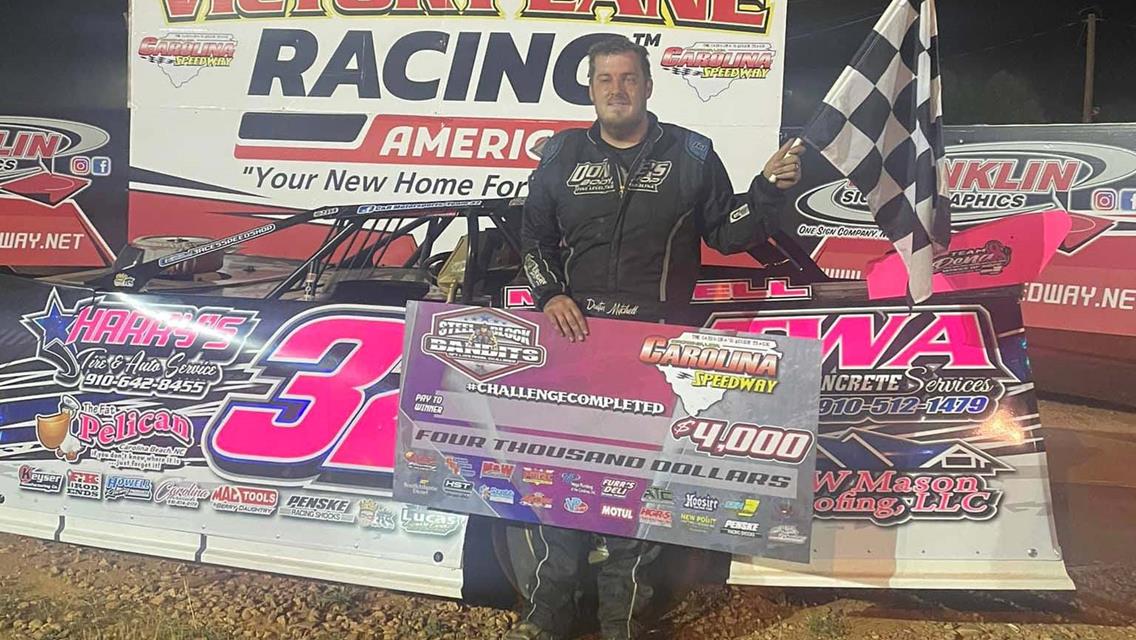 MITCHELL CRUISES TO THIRD BANDIT TRIUMPH