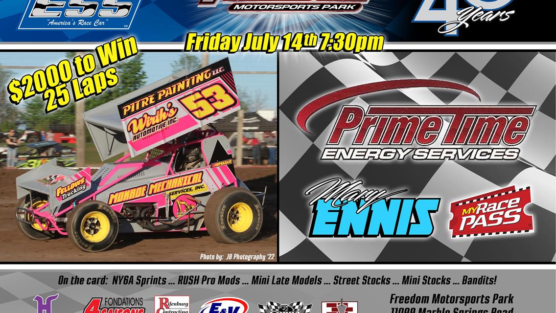 Empire Super Sprints Head West to Freedom &amp; Woodhull