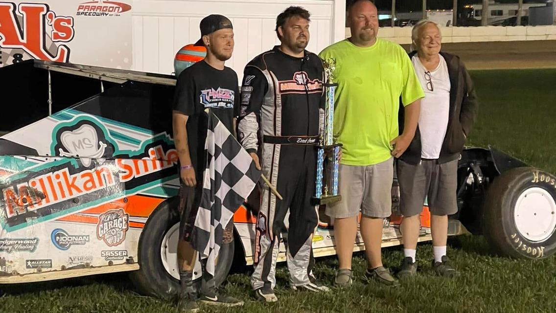 Groomer back in victory lane at Paragon Speedway