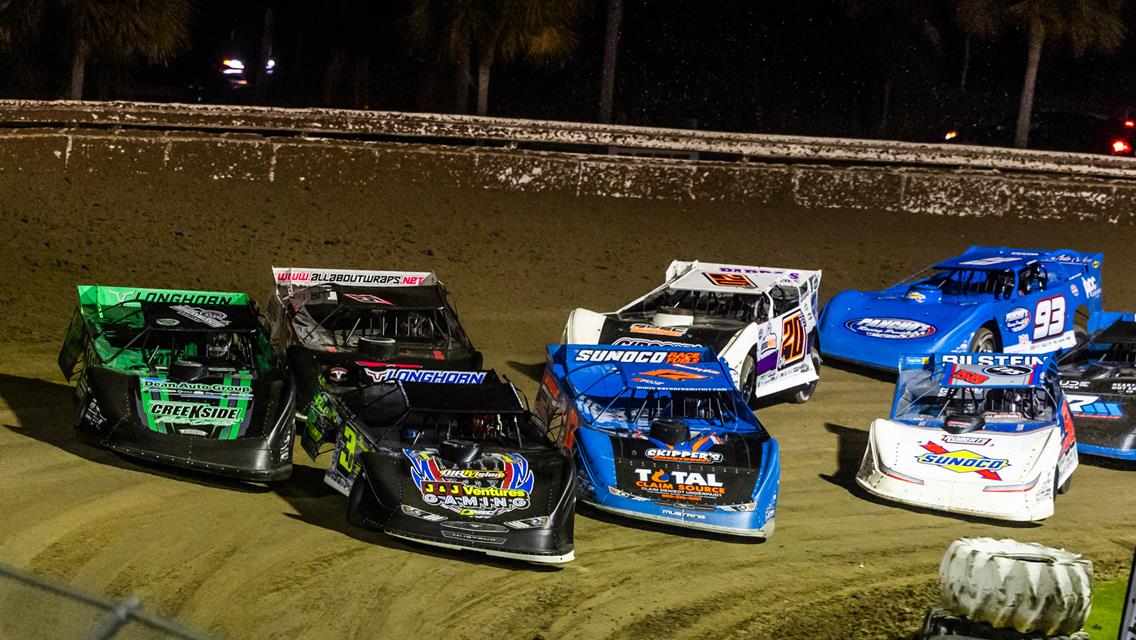 Ocala Speedway (Ocala, FL) – Lucas Oil Late Model Dirt Series – Winter Nationals – February 4th-8th, 2025. (Heath Lawson Photo)
