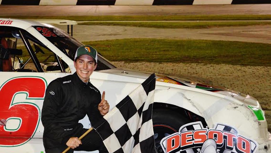 Chastain takes second straight win at Desoto Speedway
