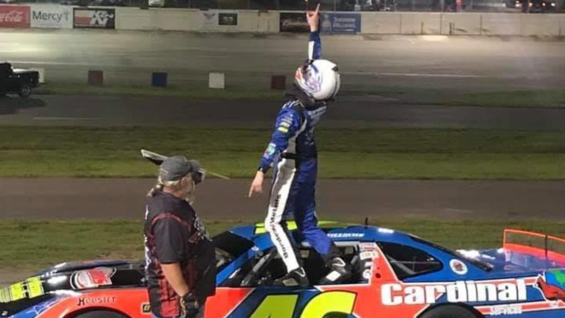 Williams Collects Emotional Win in  the Ozark’s Asphalt Late Model Series