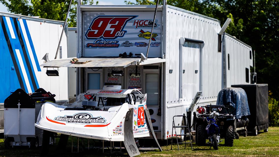 34 Raceway (West Burlington, IA) – Lucas Oil Late Model Dirt Series – July 10th, 2025. (Heath Lawson Photo)