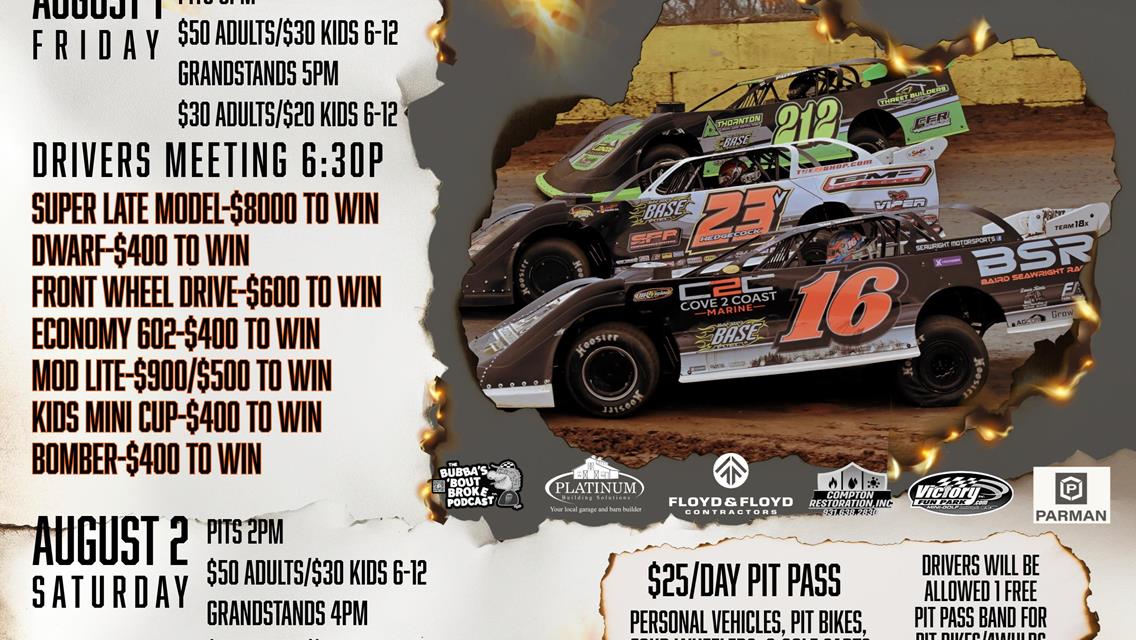 2025 Deep Fried 75 returns to Duck River Raceway Park this weekend!