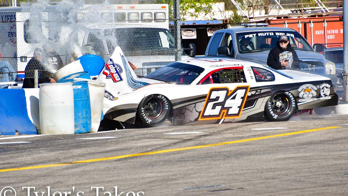 Latham Overcomes Qualifying Crash to Win Latemodel Feature