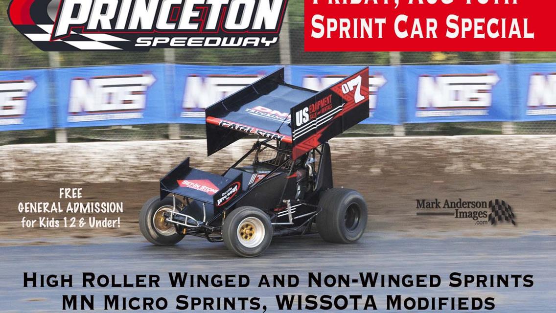 Sprint Car Special - Friday, Aug 16th