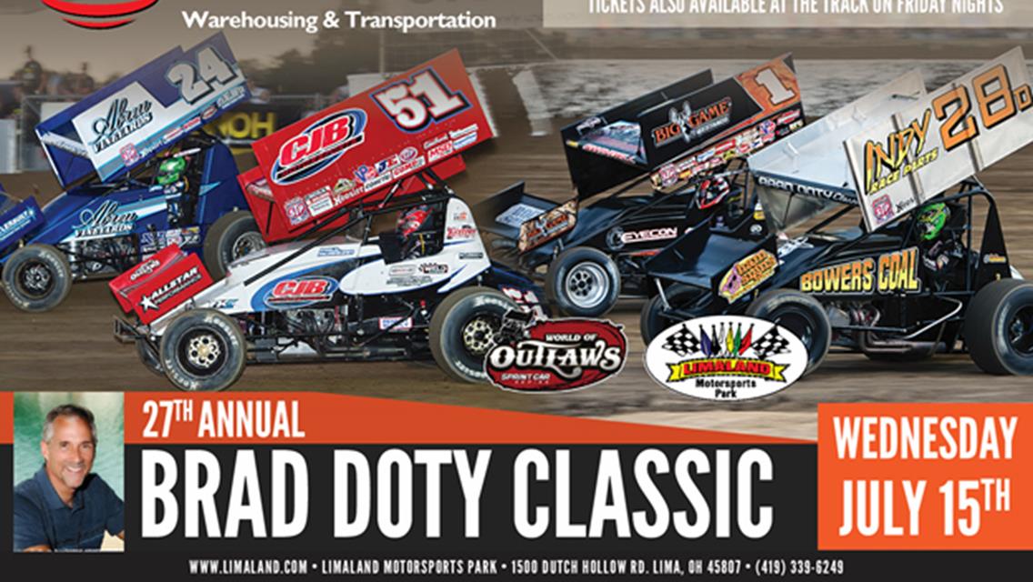 Tickets on Sale Now for Brad Doty Classic!