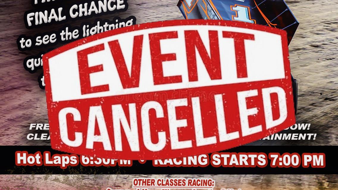 July 12, 2025 Races have been Cancelled due to the weather