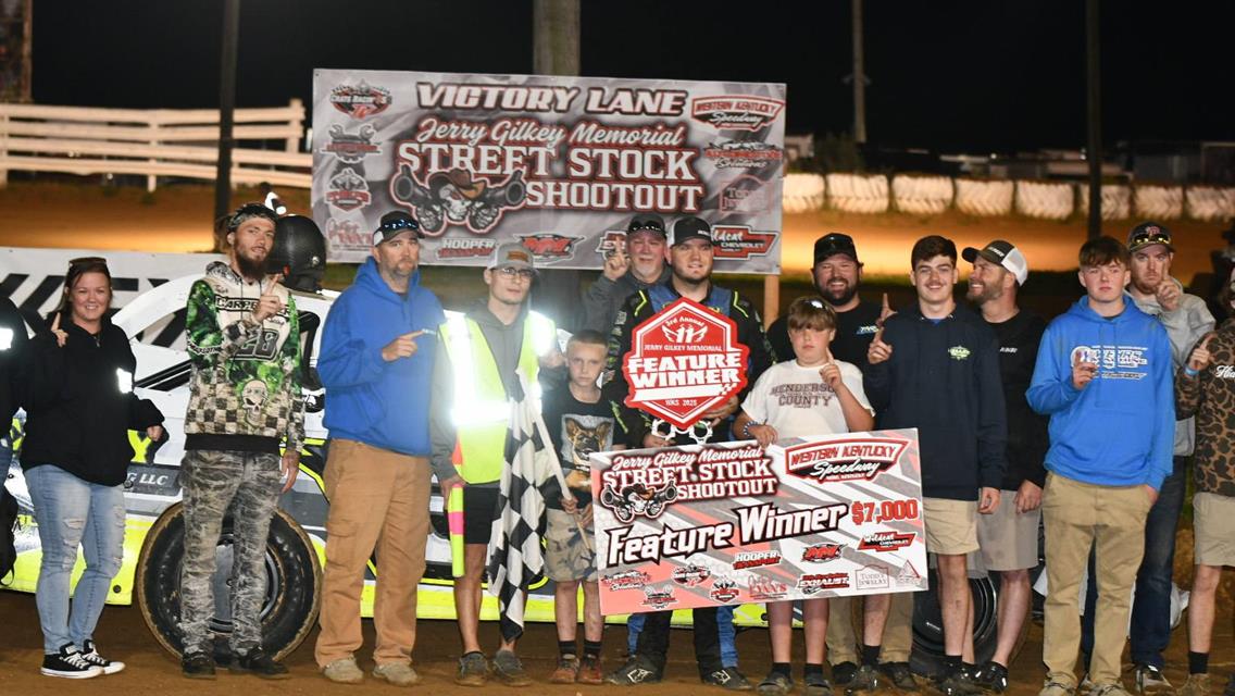 Nicely Dominates 3rd Annual Jerry Gilkey Memorial at Western Kentucky Speedway