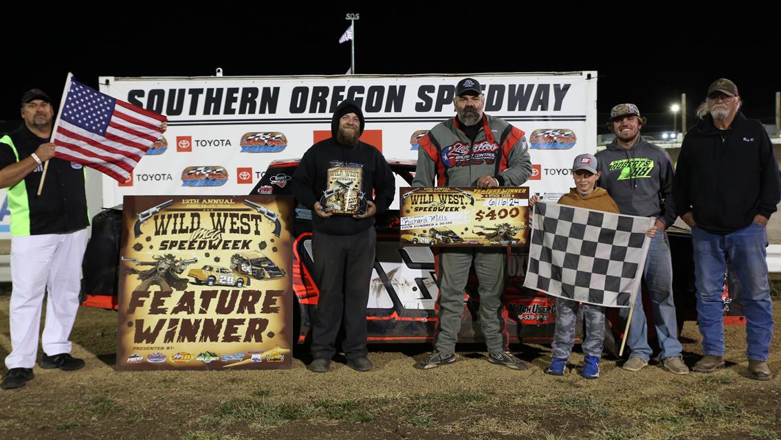 Morris, Mills, And Peery Earn Sunday Victories At Southern Oregon